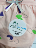 شورت نخی طرح دار برند DE FLORE