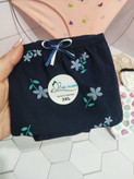 شورت نخی طرح دار برند DE FLORE