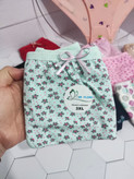 شورت نخی طرح دار برند DE FLORE