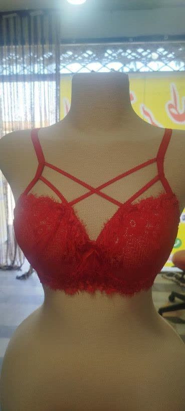 سوتین مژهای هارنس دار ضربدری زنانه